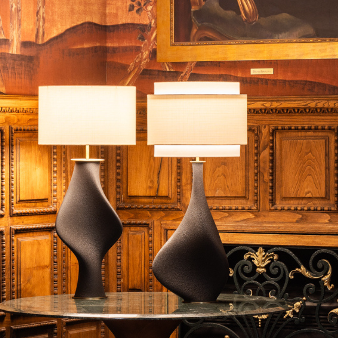 Adagio Lamp - Lava Black