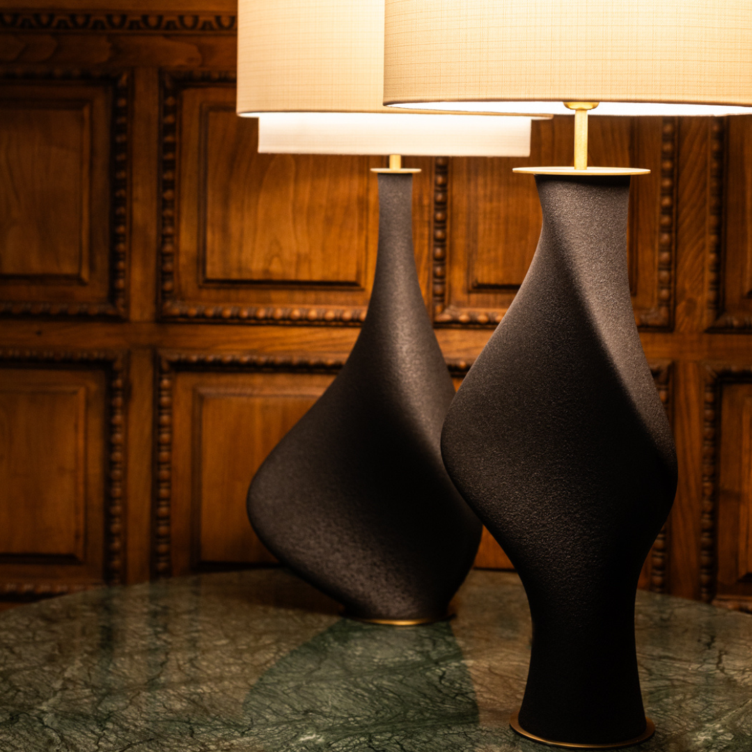 Lampe Concerto - Noir lave