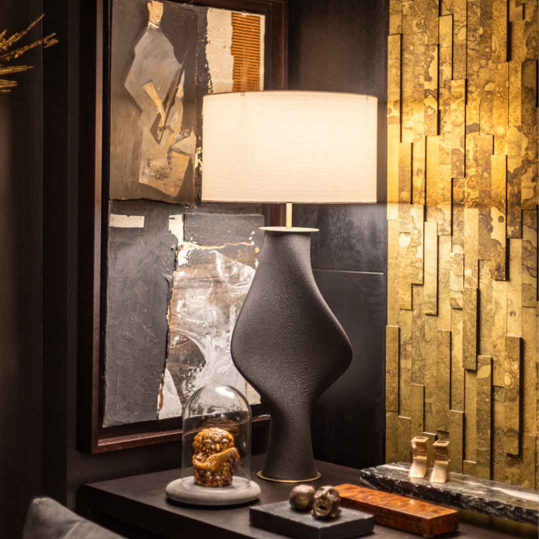 Adagio Lamp - Lava Black