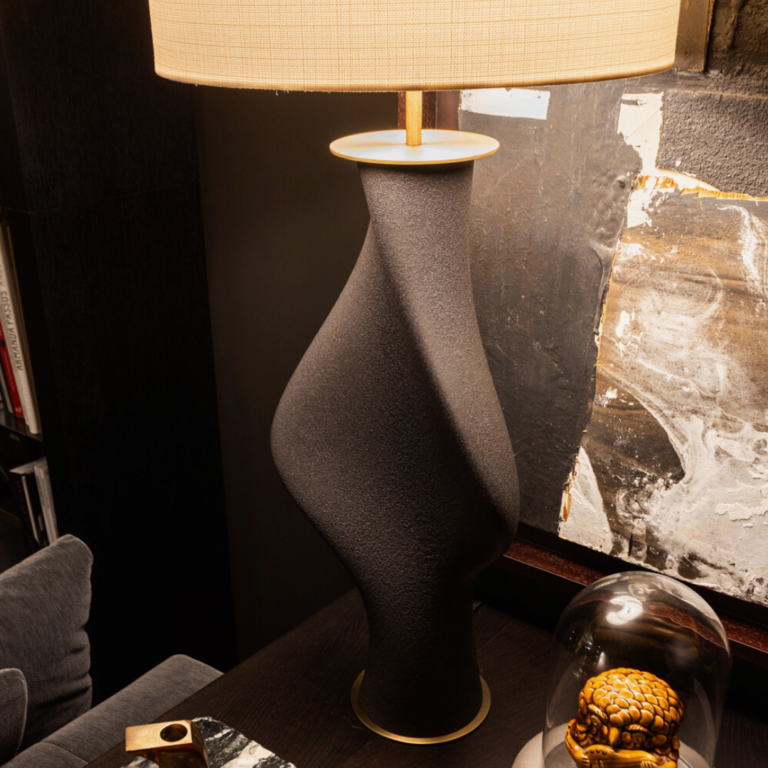 Adagio Lamp - Lava Black