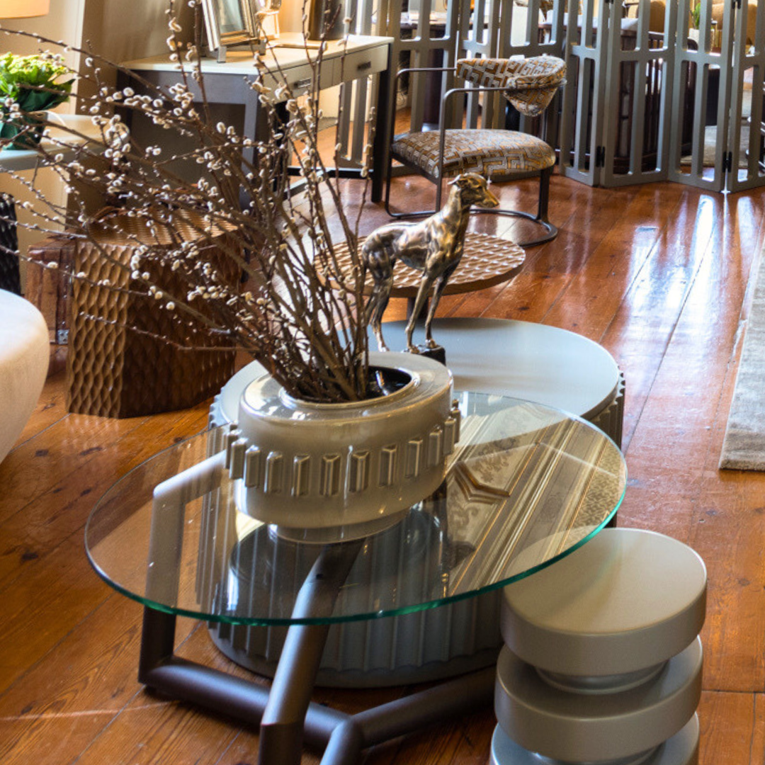 Vase/ boite Criptana - Gris