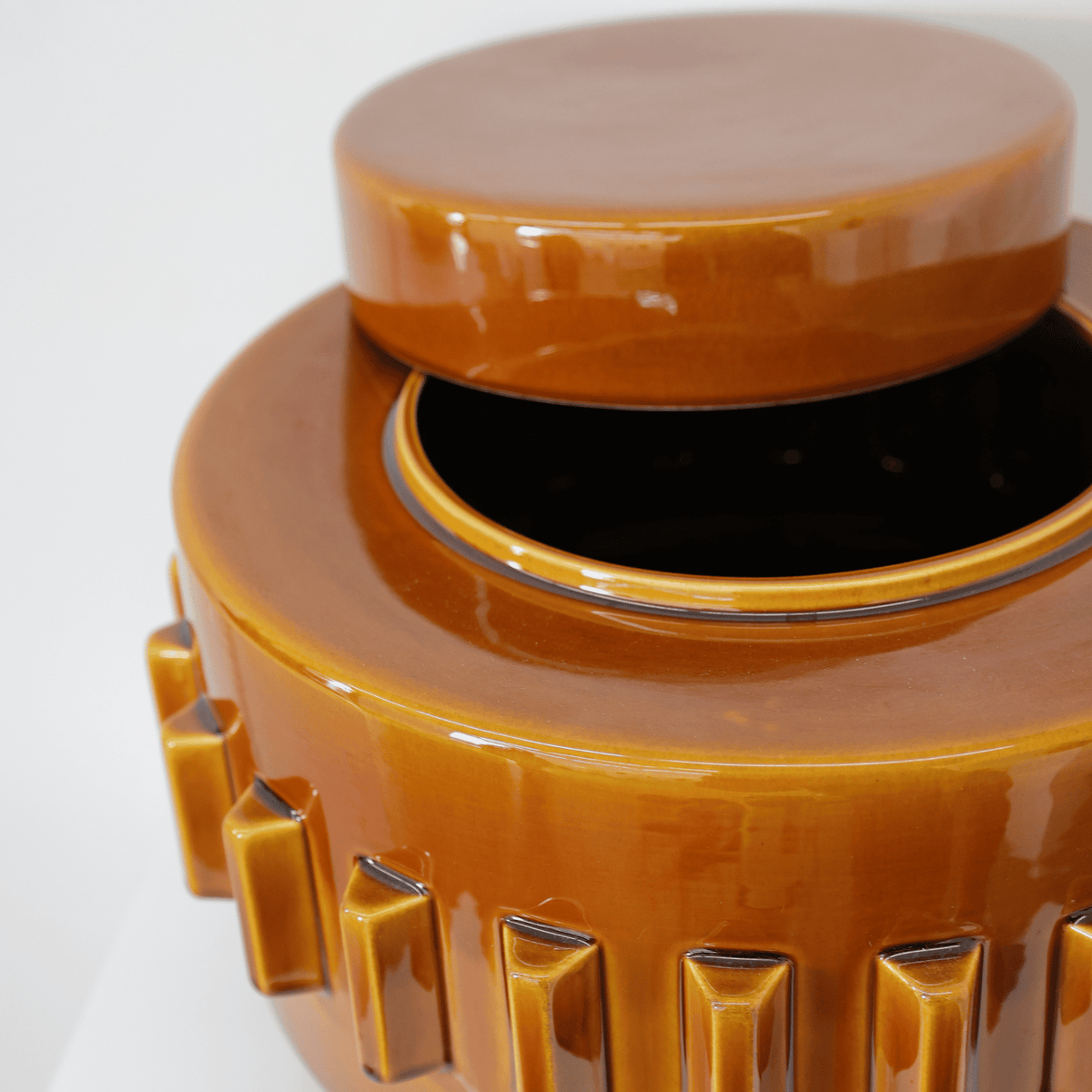 Vase/ boite Criptana - Caramel
