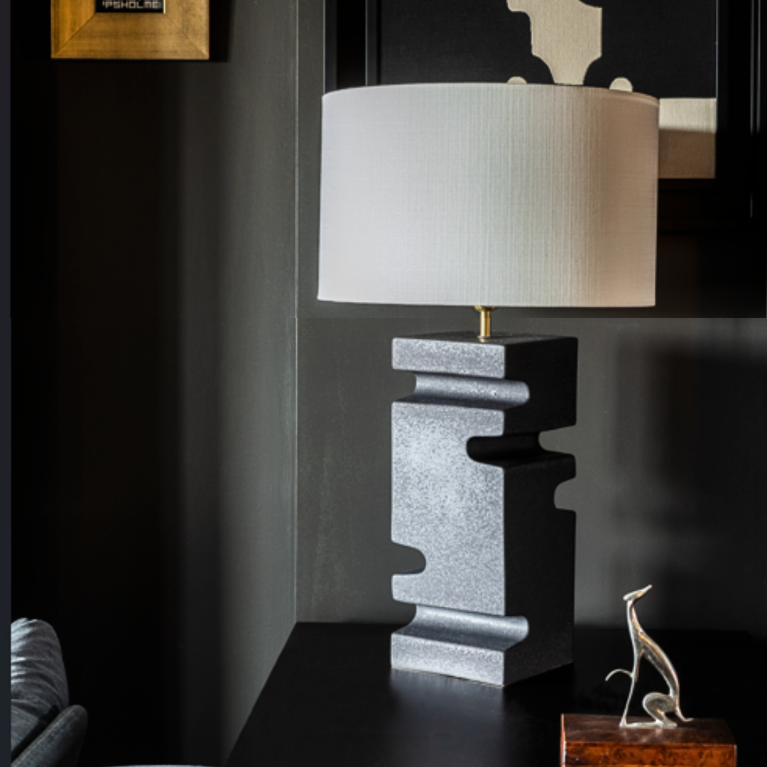 Lampe Tabargo - Noir lave