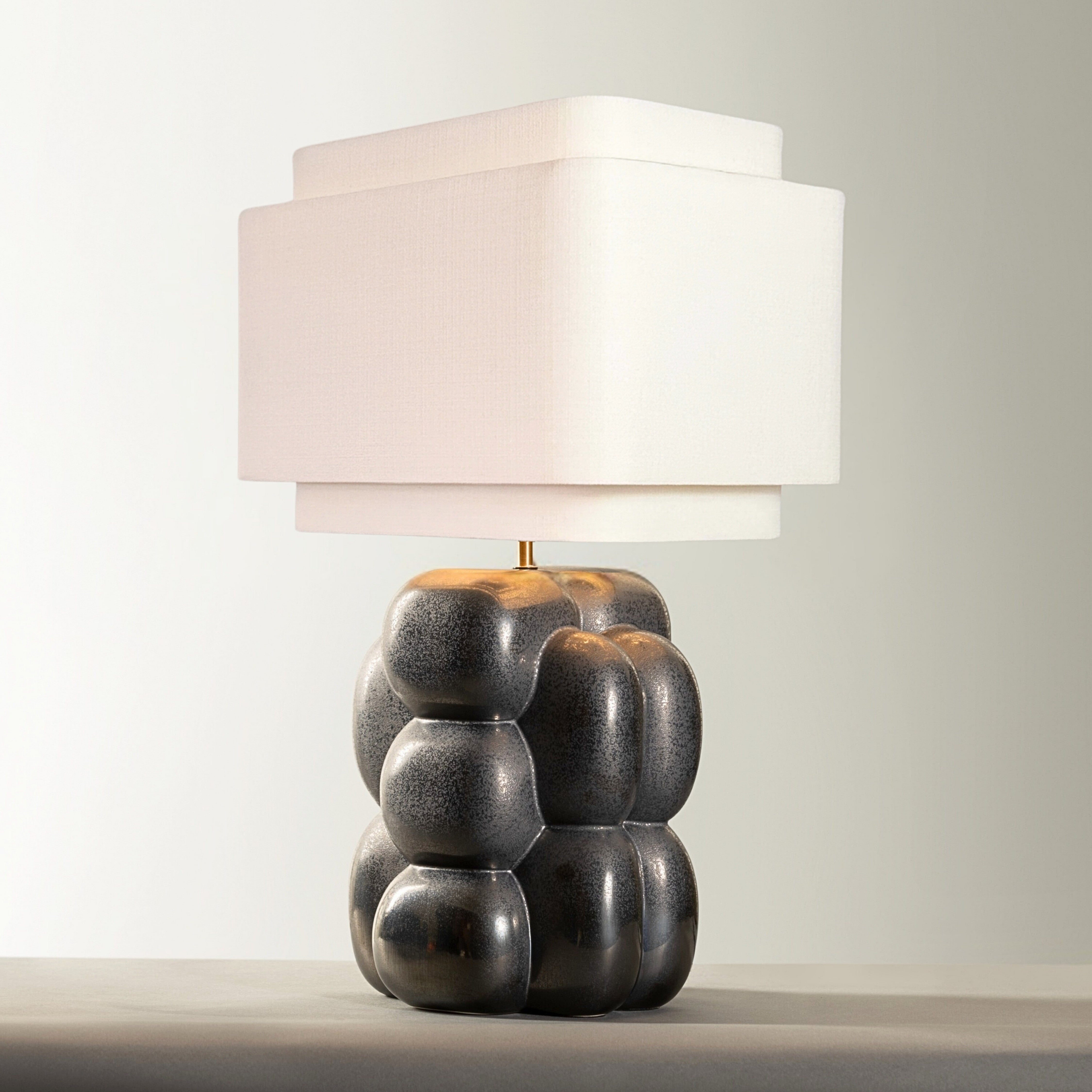 Lampe Nebula - Gris réactif