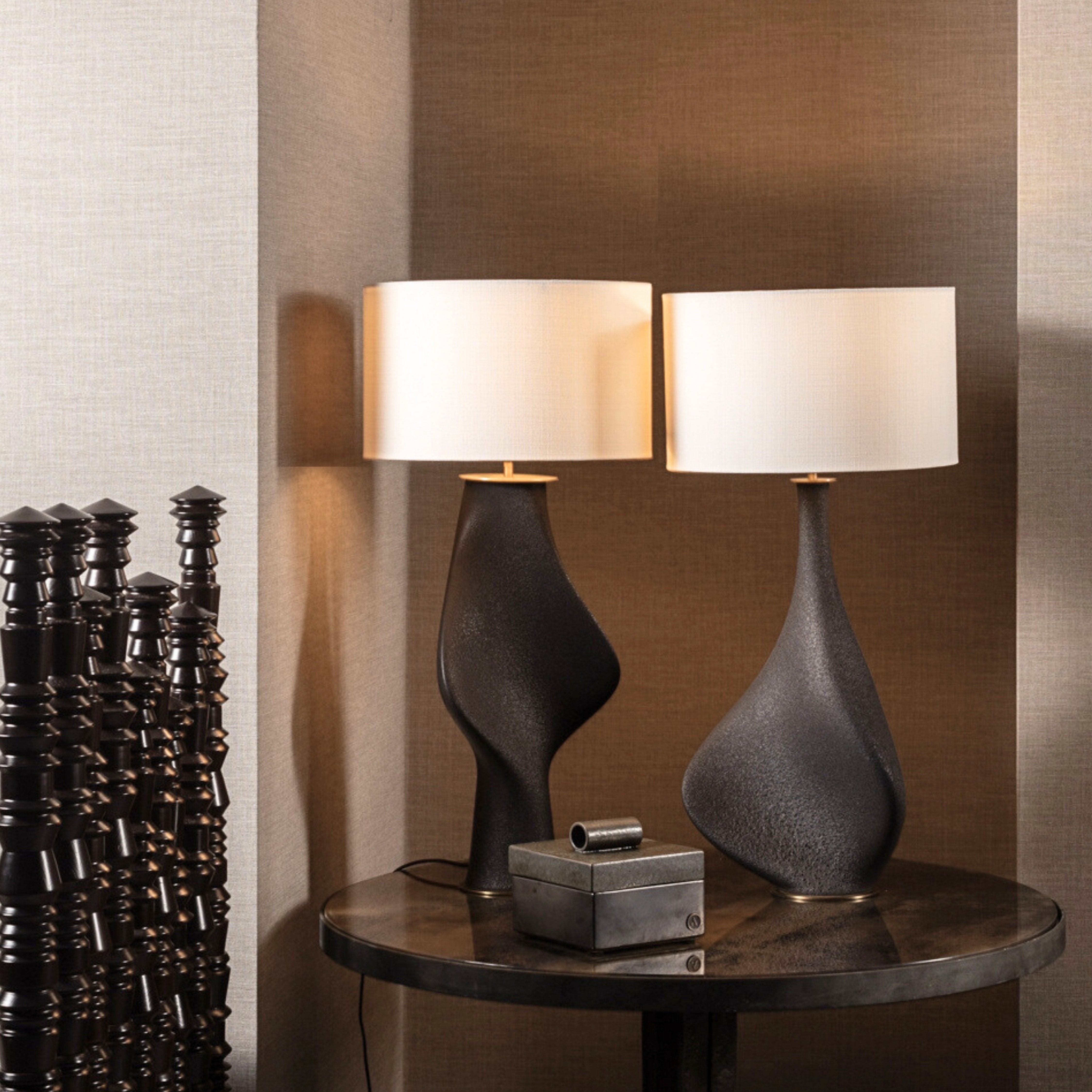 Lampe design en céramique