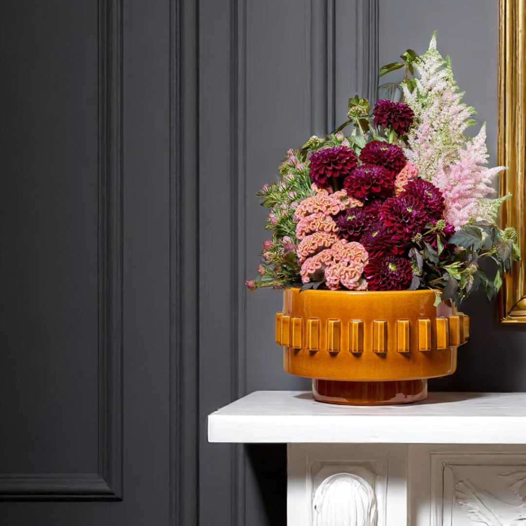 Vase/ boite Criptana - Caramel