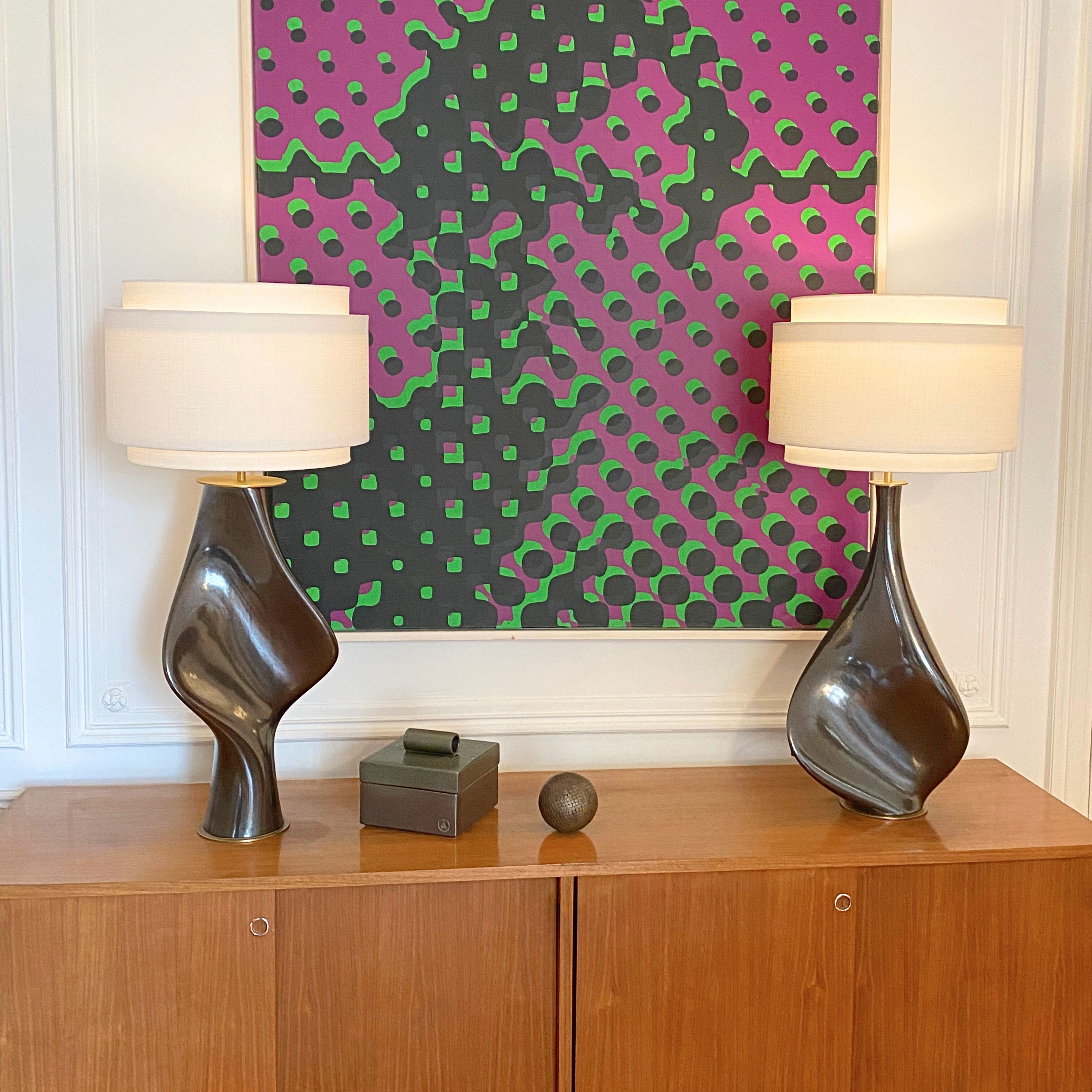 Lampe Adagio - Noir bronze