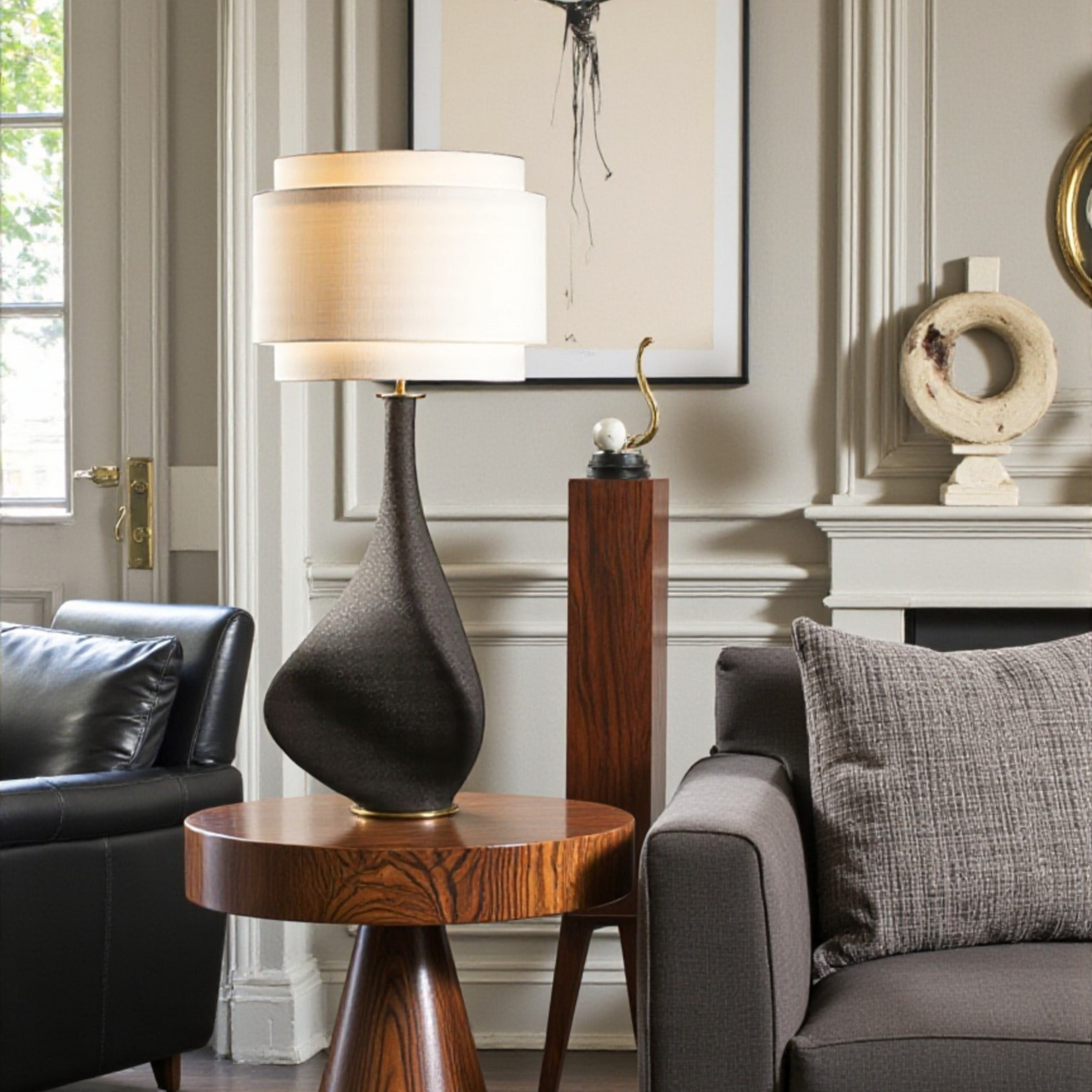 Lampe Concerto - Noir lave