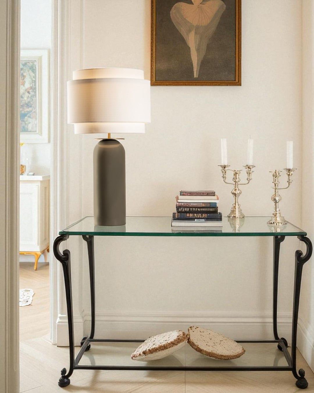 Lampe Nautilus - Gris