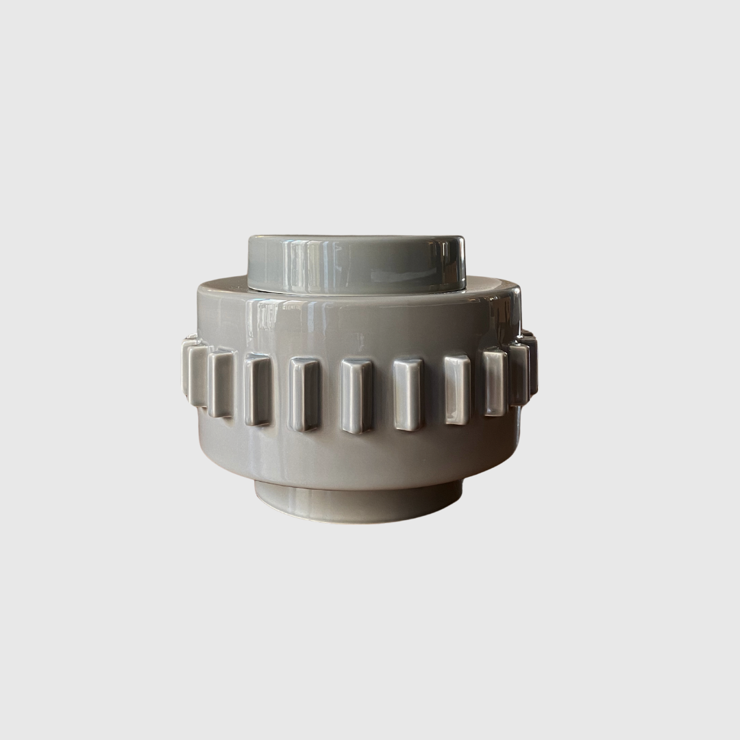 Vase/ boite Criptana - Gris