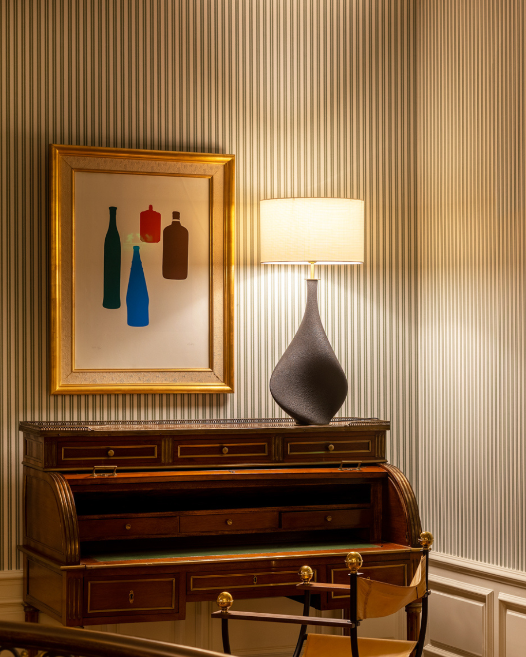 Lampe Concerto - Noir lave