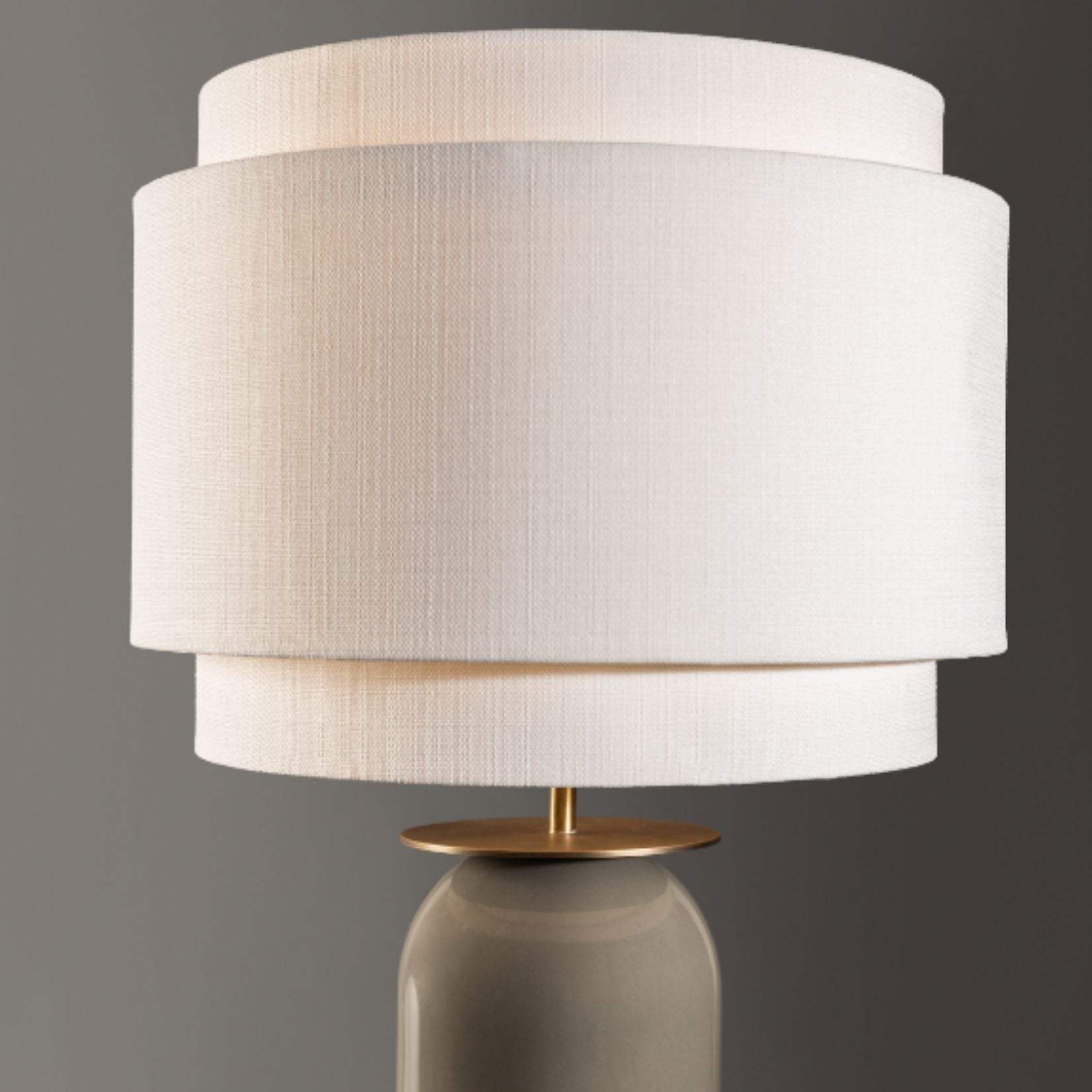 Lampe Nautilus - Gris
