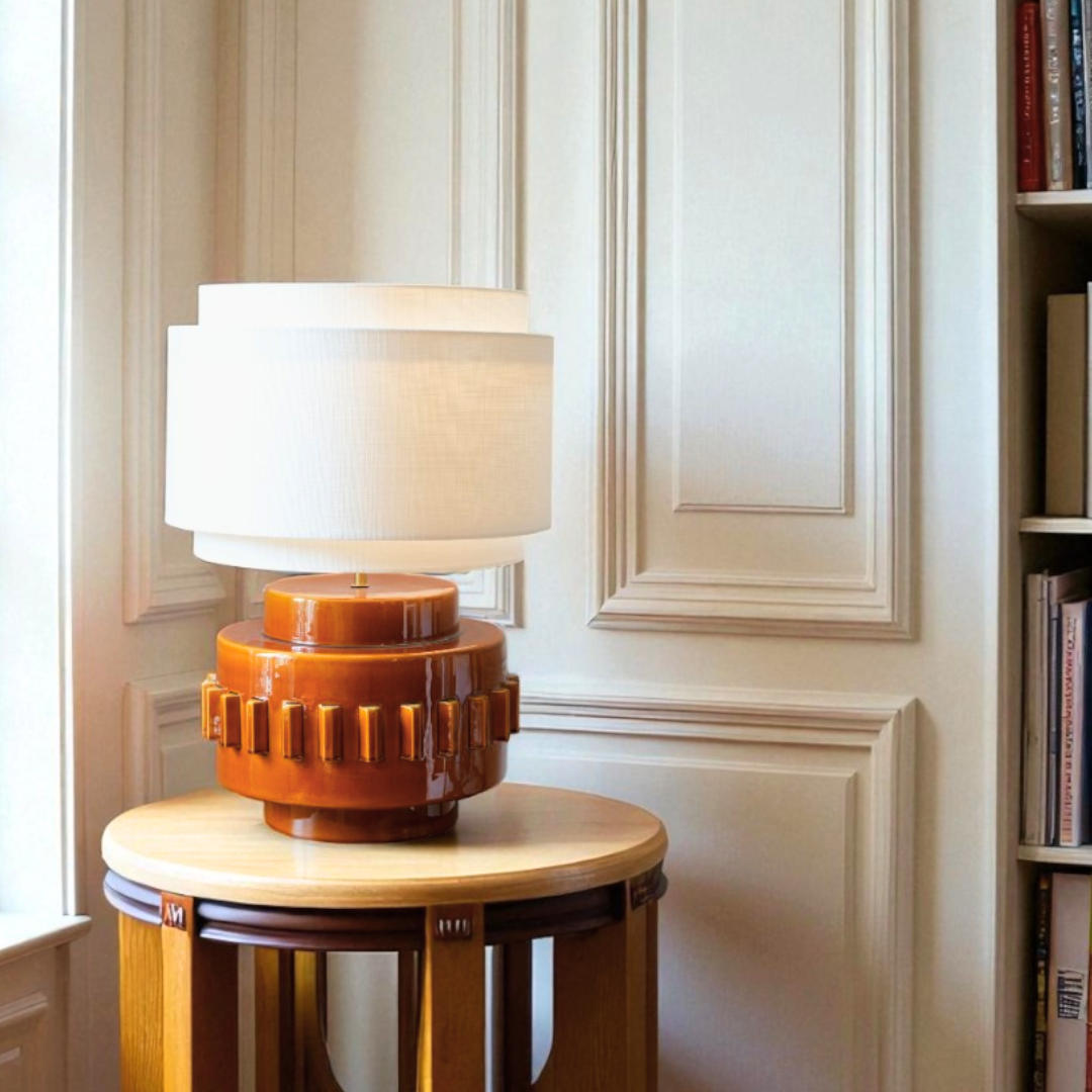 Lampe de table en céramique artisanale Criptana