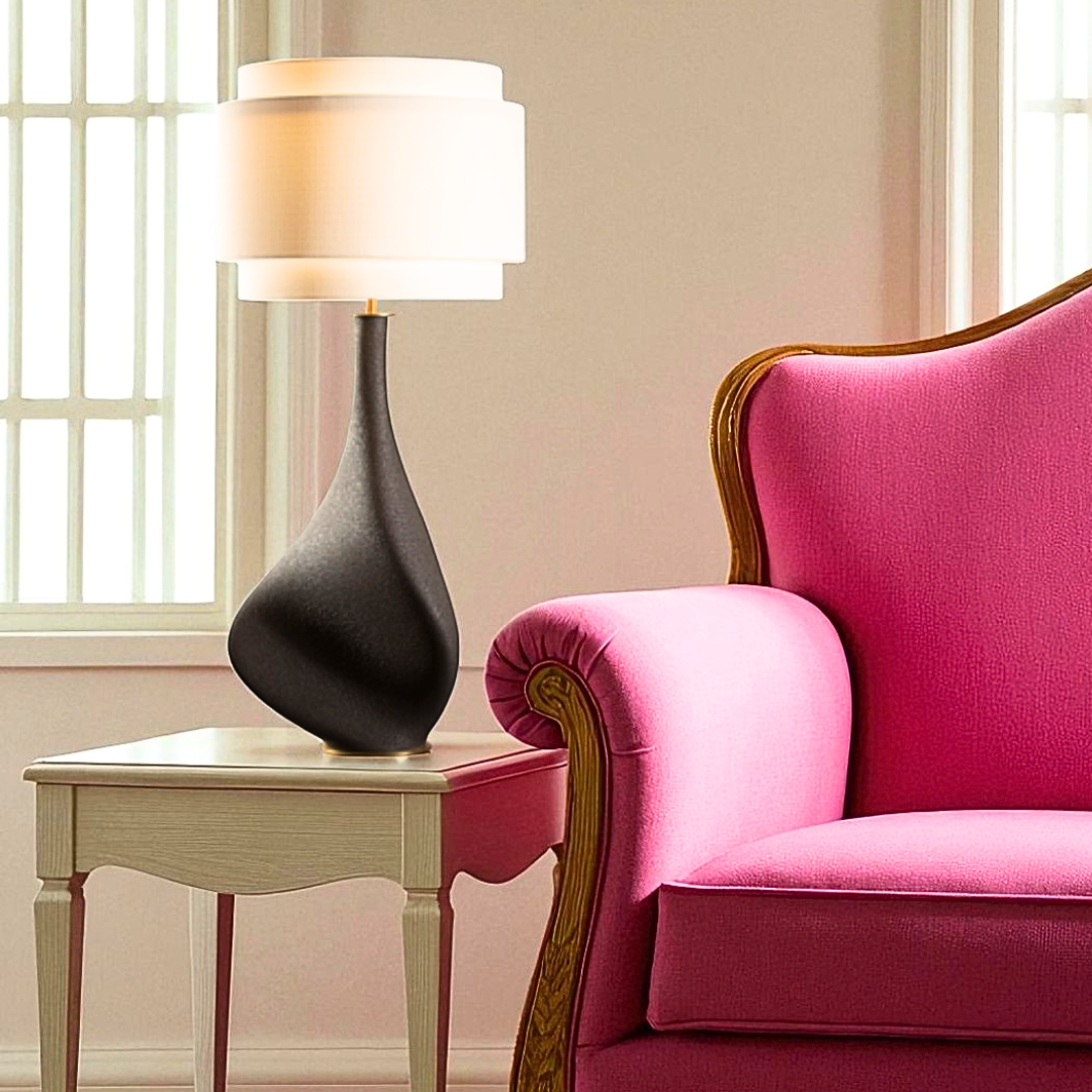 Lampe Concerto - Noir lave