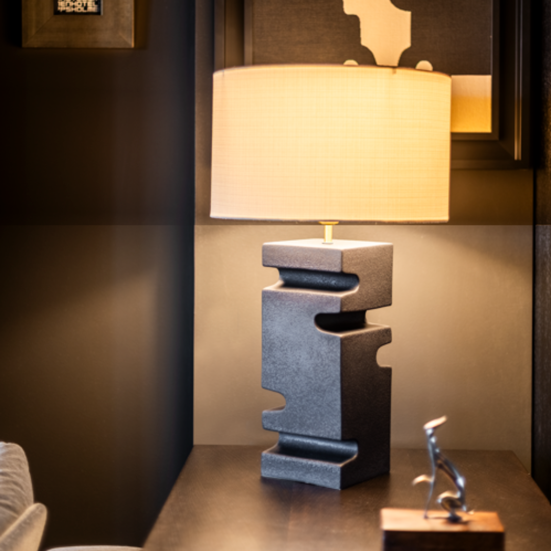 Lampe Tabargo - Noir lave