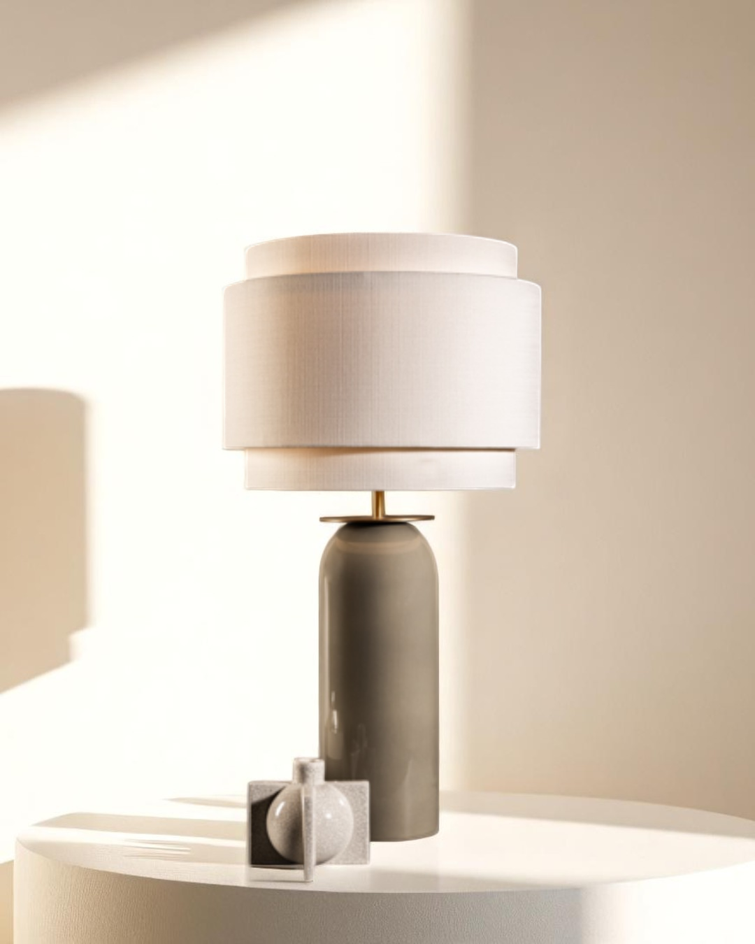 Lampe Nautilus - Gris