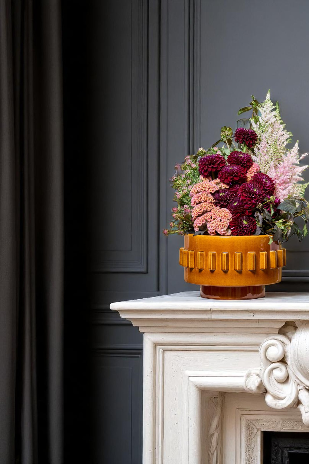 Vase/ boite Criptana - Caramel